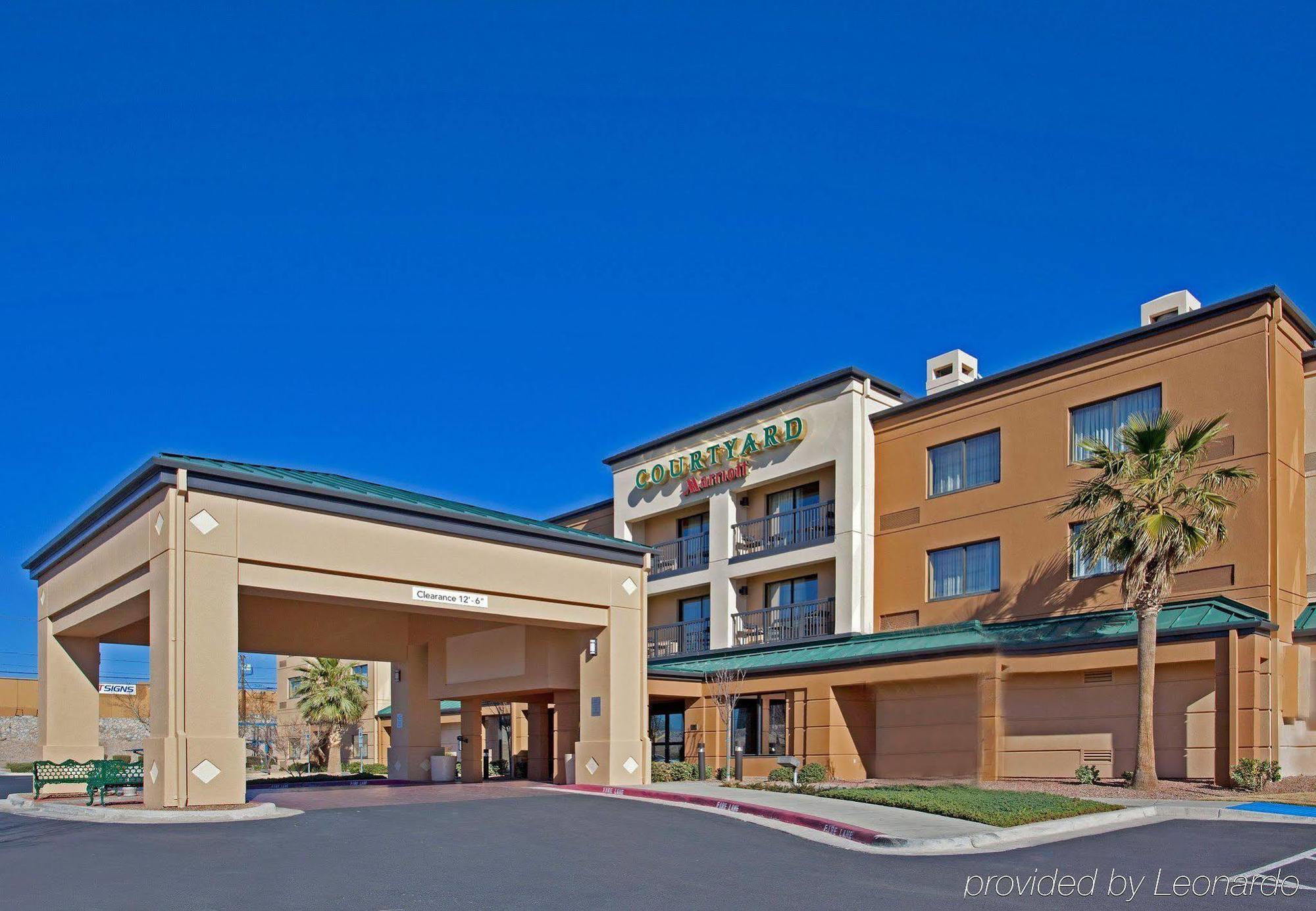 Courtyard El Paso Airport Hotel Exterior foto