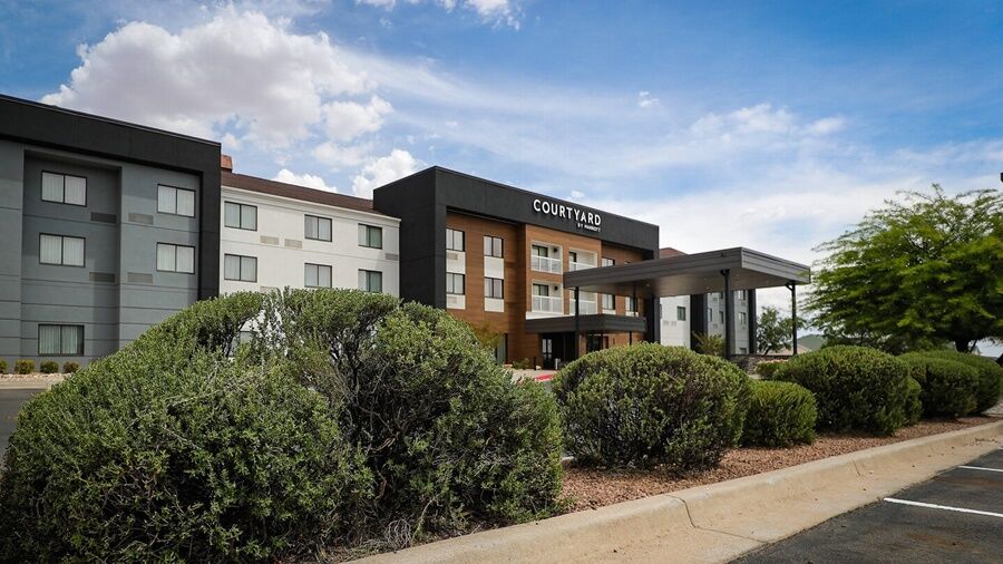 Courtyard El Paso Airport Hotel Exterior foto